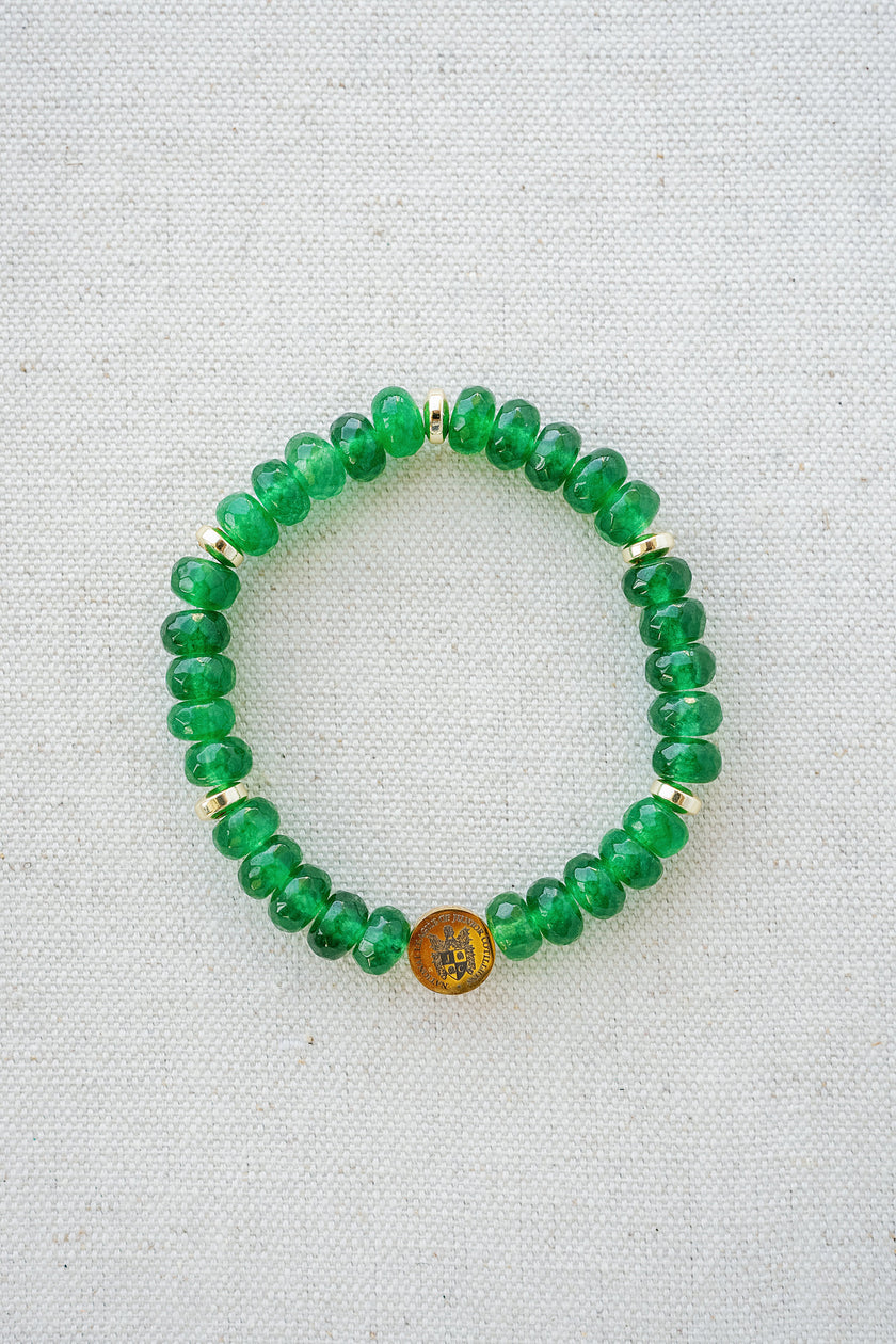 Taylor Reese x NLJC Crest Beaded Bracelet