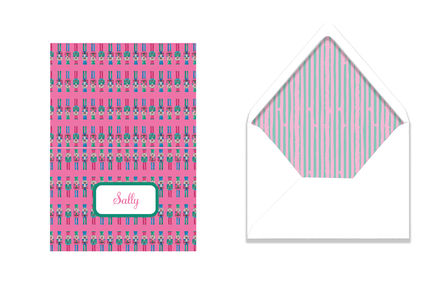 Ladies Custom Nutcracker Stationery (Set of 50)