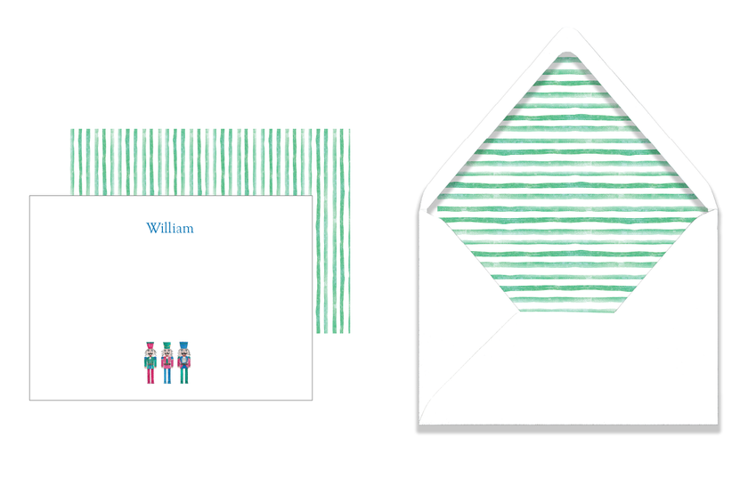 Gentleman's Custom Nutcracker Stationery (Set of 50)