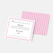 Blushing Ballet Thank You Note Set