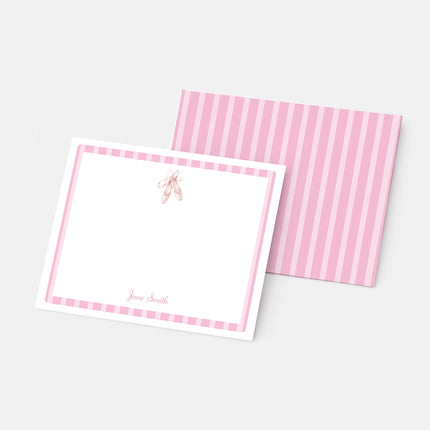 Blushing Ballet Girl's Stationery Set