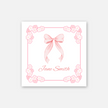 Bubbles & Bows Girl's Sticker