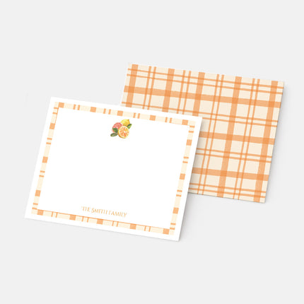 Citrus Picnic Family Stationery Set