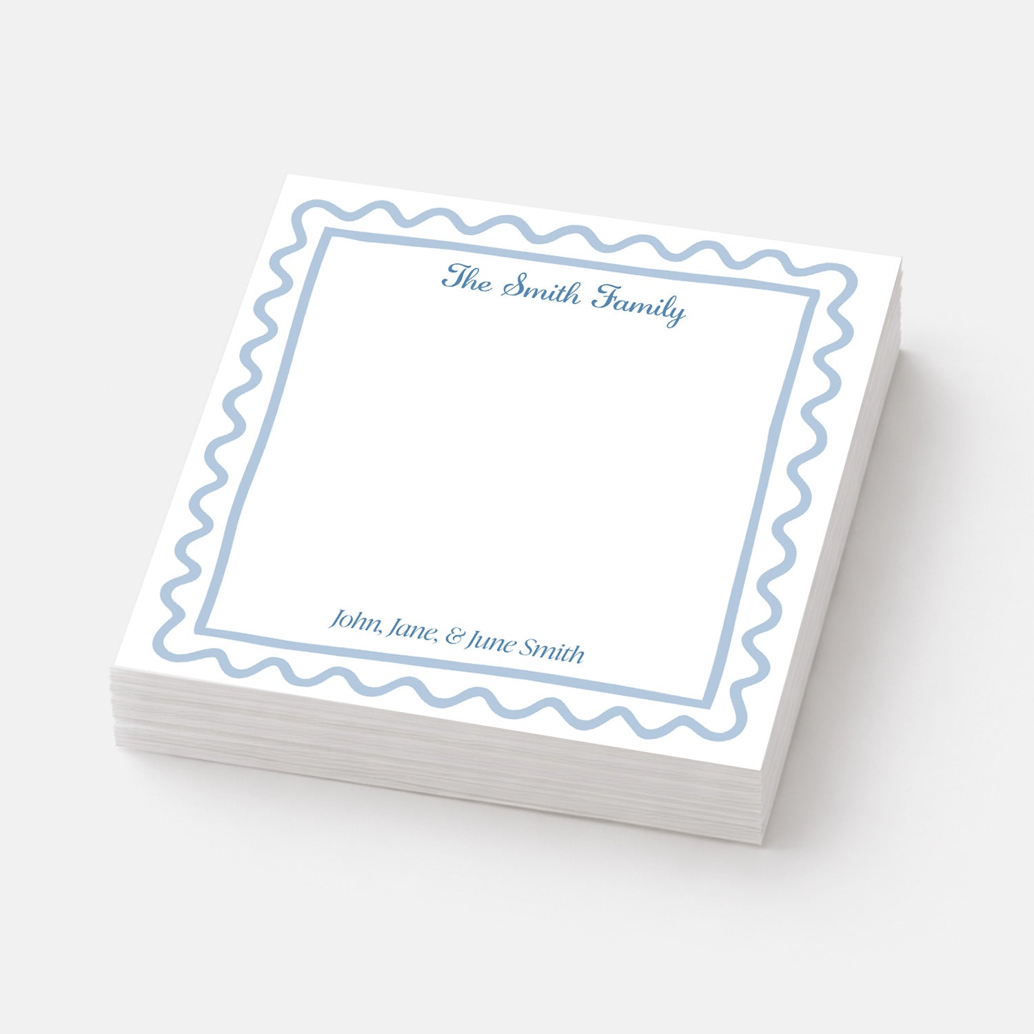 Coastal Keepsake Family Notepad