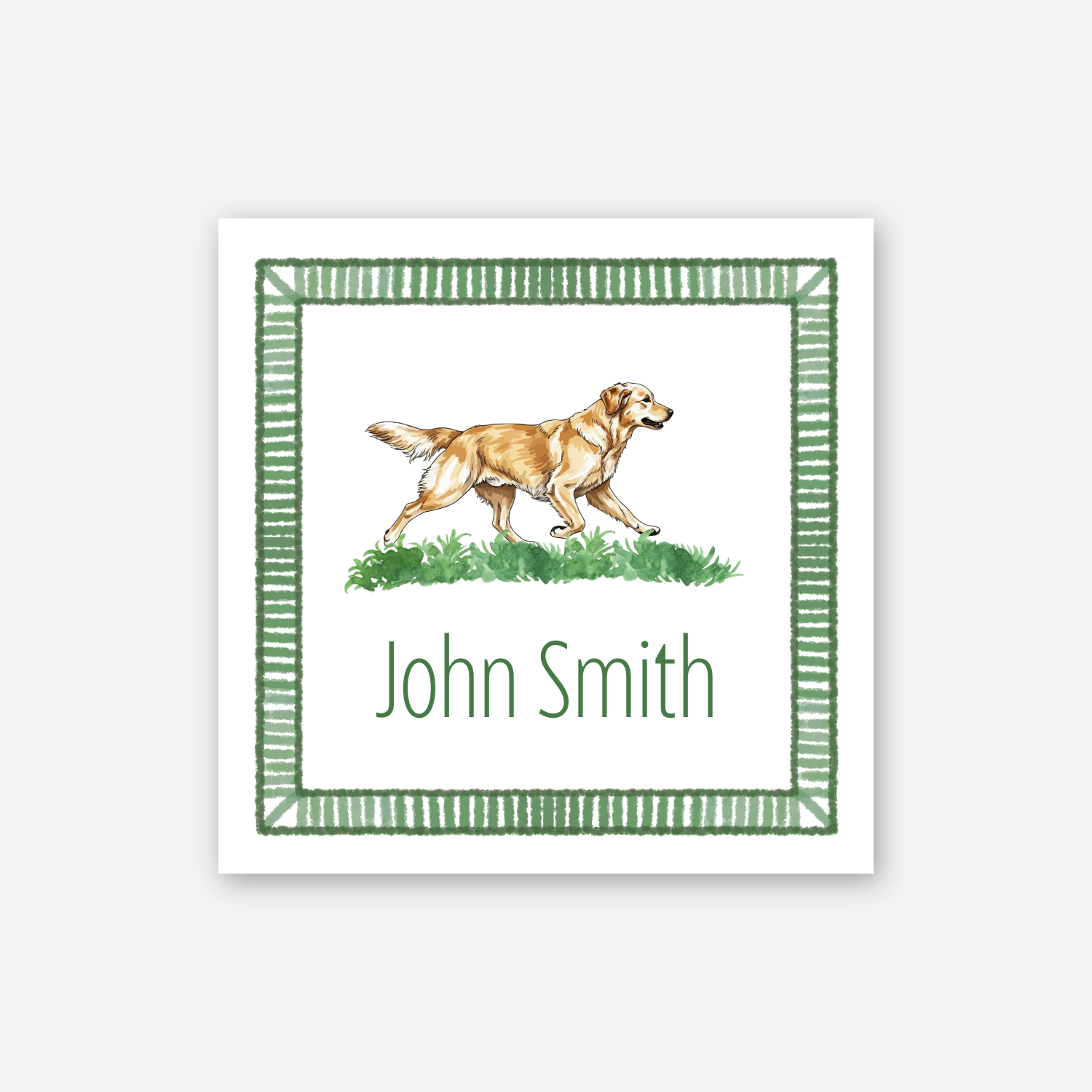 Field & Fetch Boy's Sticker
