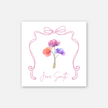 Garden Confetti Girl's Sticker