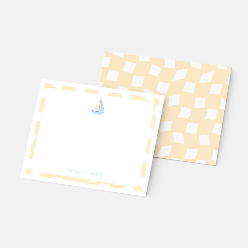 Harbor Light Family Stationery Set