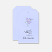 Lavender Keepsake Family Gift Tag