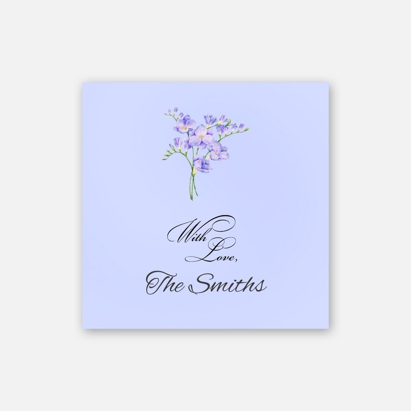Lavender Keepsake Family Sticker