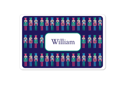 Gentleman Christmas Nutcracker Placemat