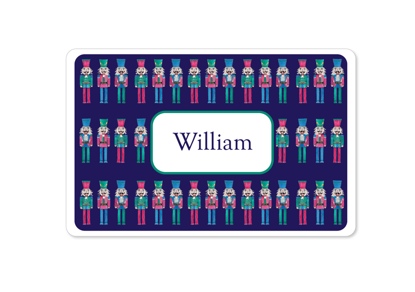 Gentleman Christmas Nutcracker Placemat