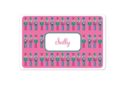 Ladies Christmas Nutcracker Placemat