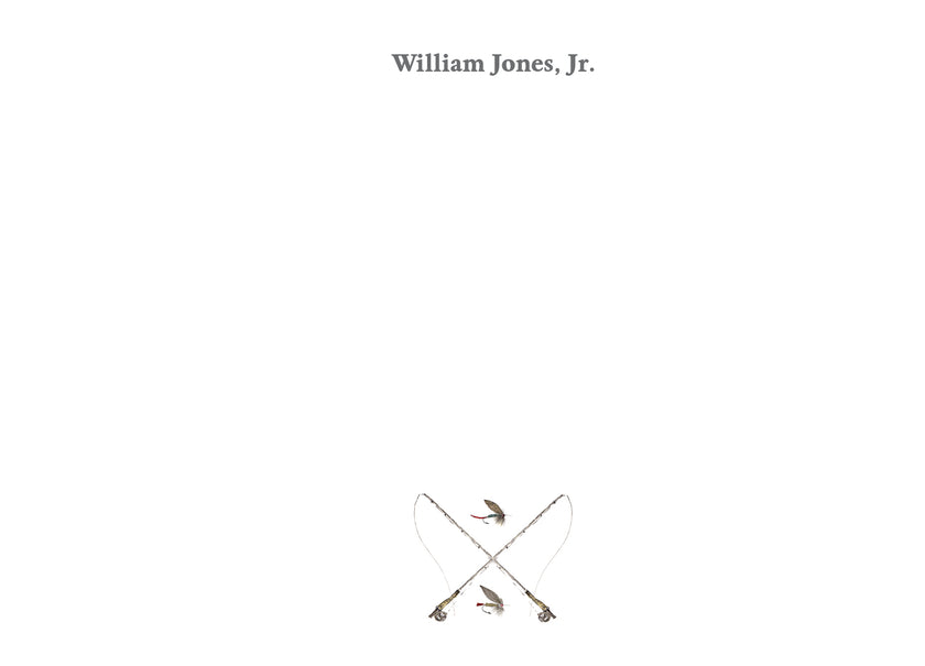 Everyday Gentleman's Flat Cards - Fly Fishing Design