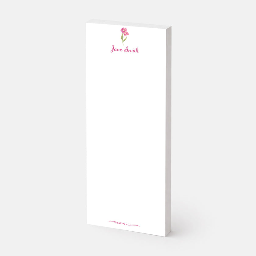 Petite Peony Girl's Notepad