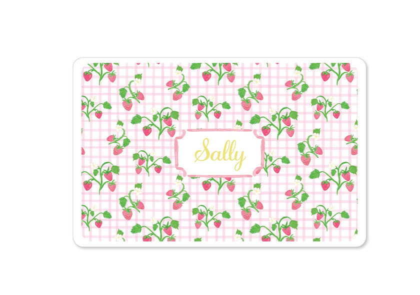 Strawberry Placemat
