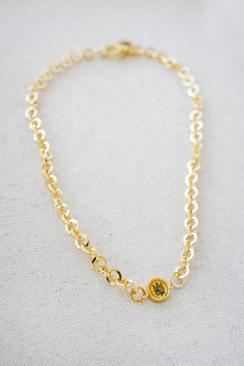 Taylor Reese x NLJC Crest Chain Necklace
