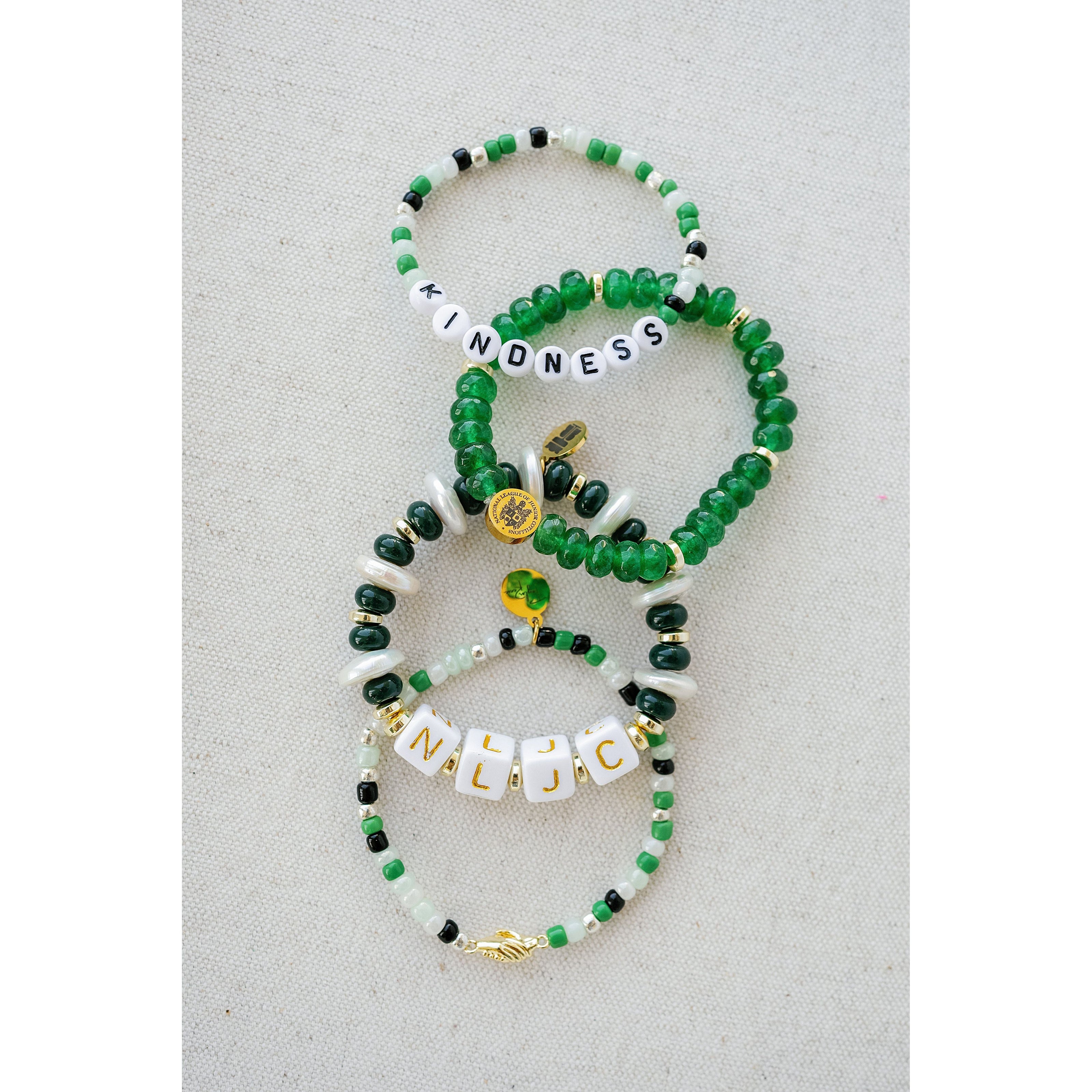 Taylor Reese x NLJC Kindness Beaded Bracelet