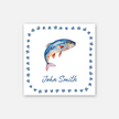 Seaside Stripe Boy's Sticker
