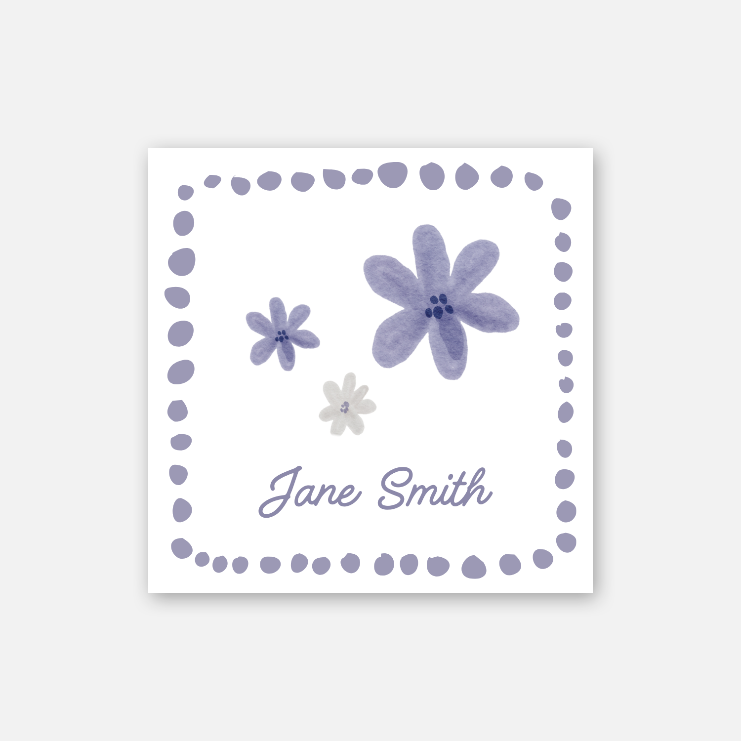 Wisteria Lane Girl's Sticker